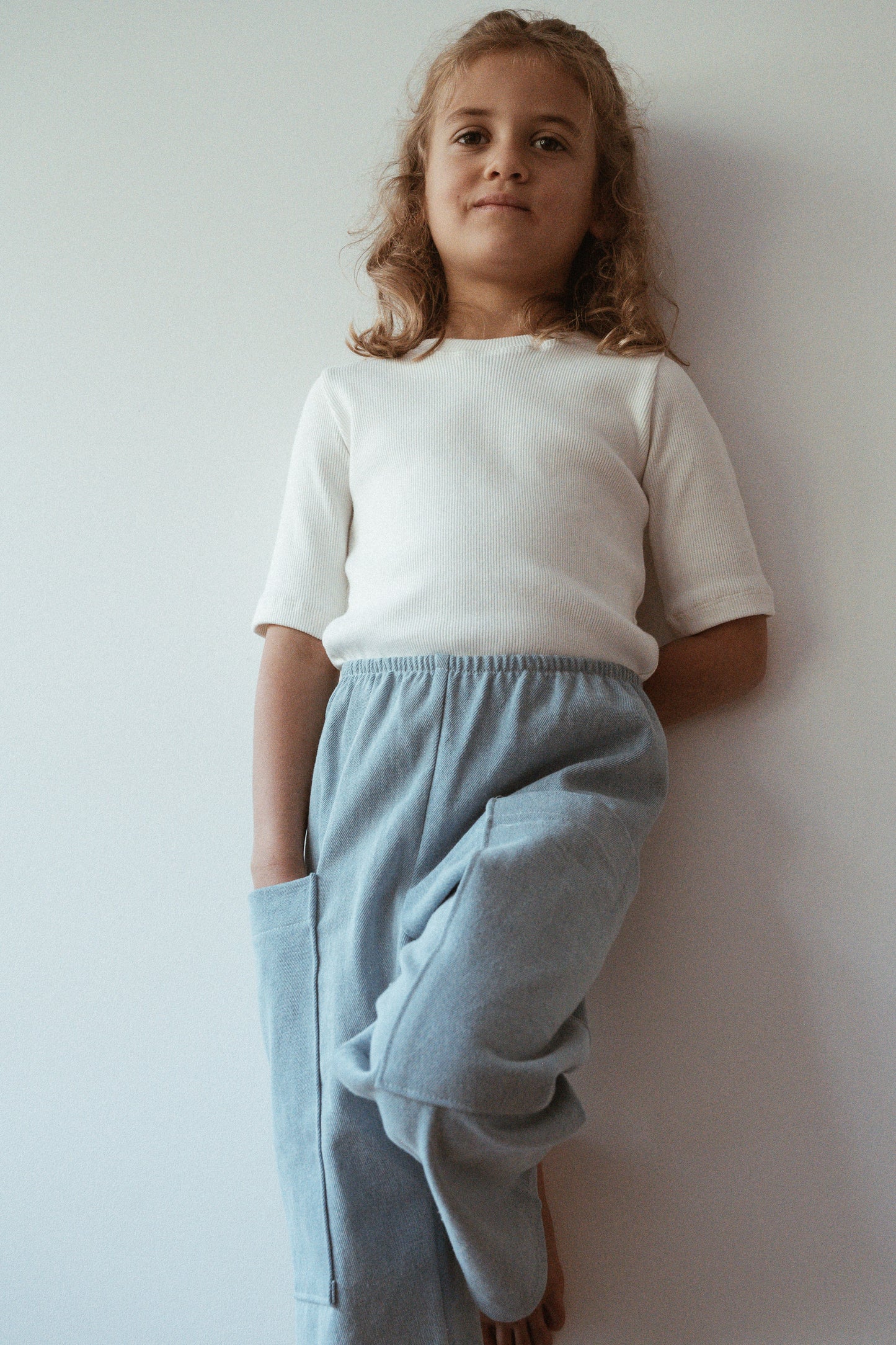 PANTALON D'ARTISTE denim - cabane childrenswear